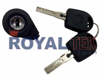 LLAVE CONTACTO ROYALTEK VOLKSWAGEN GOL TREND / FOX / SURAN / AMAROK  --- OEM 3B0905855G / 3B0905855E